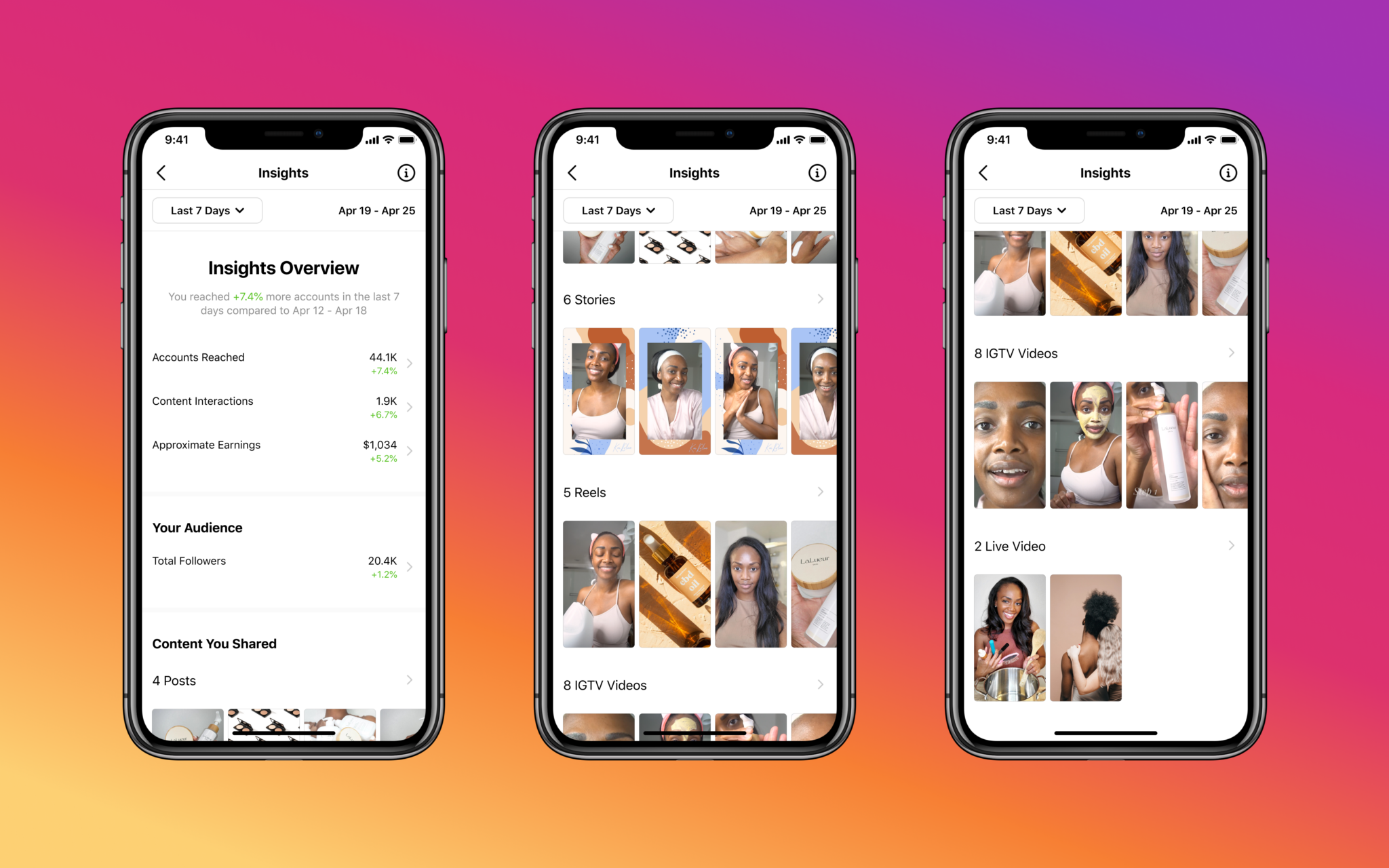 INSTAGRAM LAUNCHES NEW INSIGHT METRICS FOR REELS AND INSTAGRAM LIVE ...
