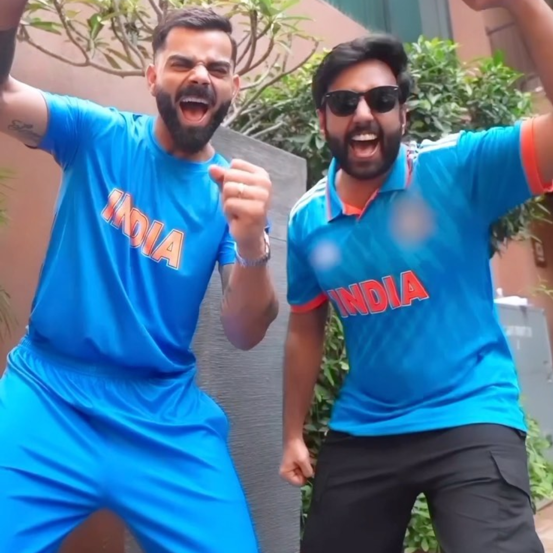 Disecft Yashraj Mukhate’s posts new jingle with Virat Kohli ‘Cup Laayega India ...