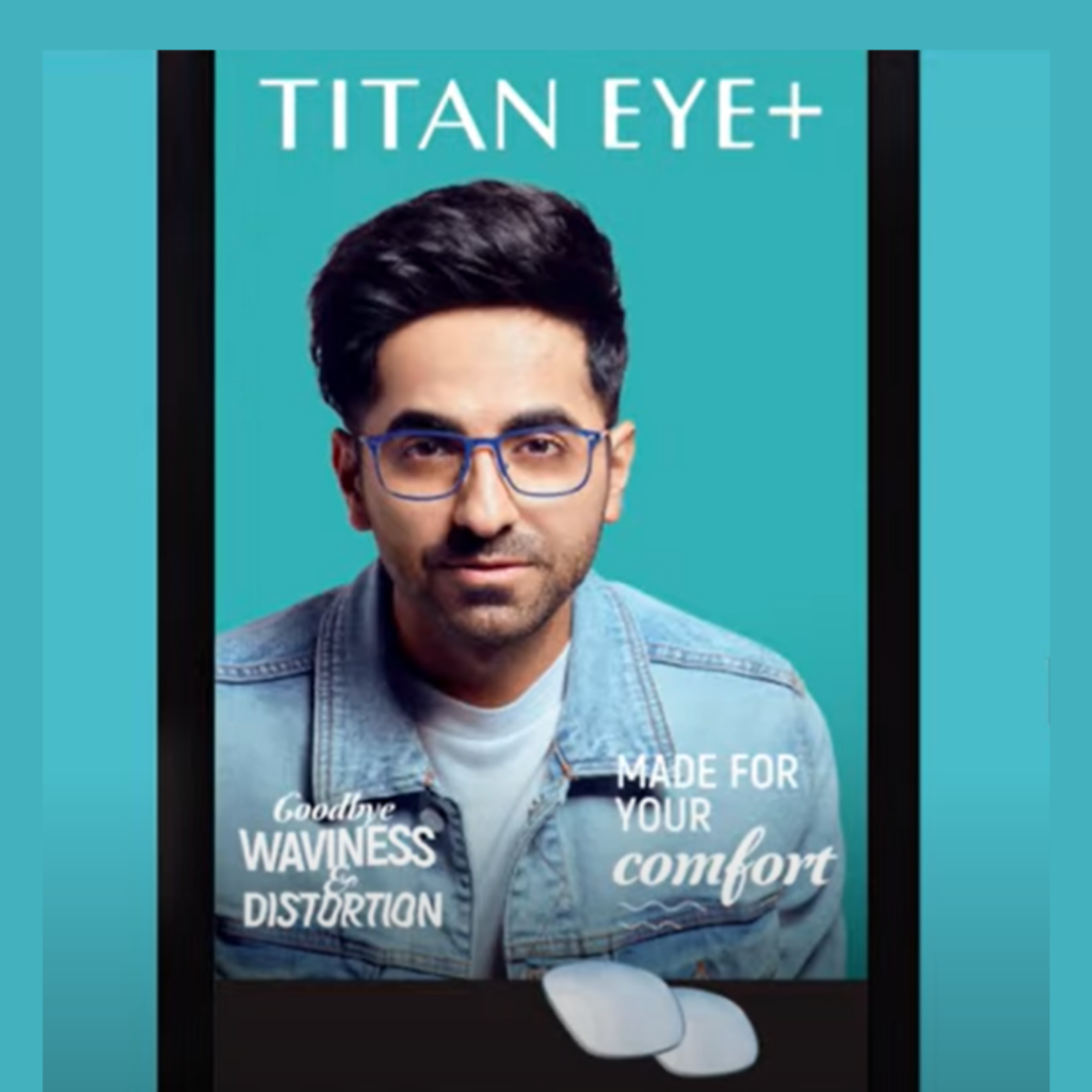 Titan Eye+'s OOH campaign with Ayushmann 'live' in Mumbai - Social ...