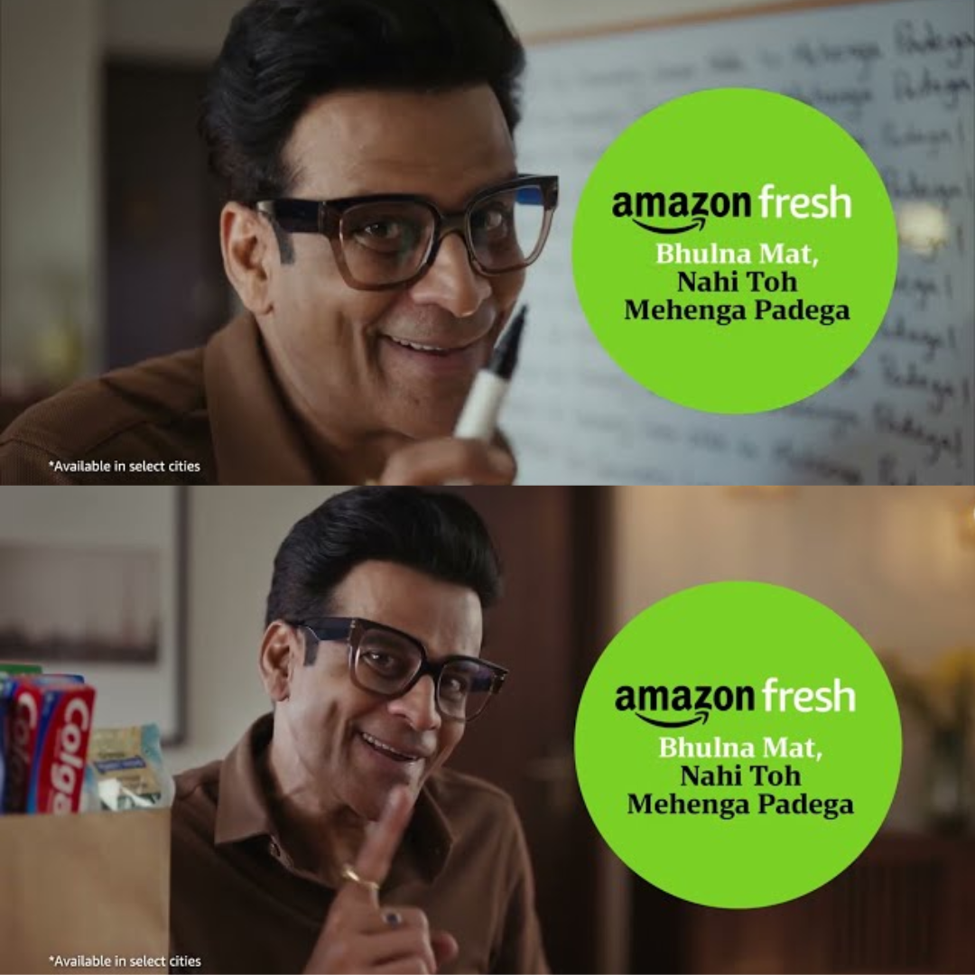 Disecft Manoj Bajpayee is back as “Ganshyam” in Amazon Fresh's comical new ...