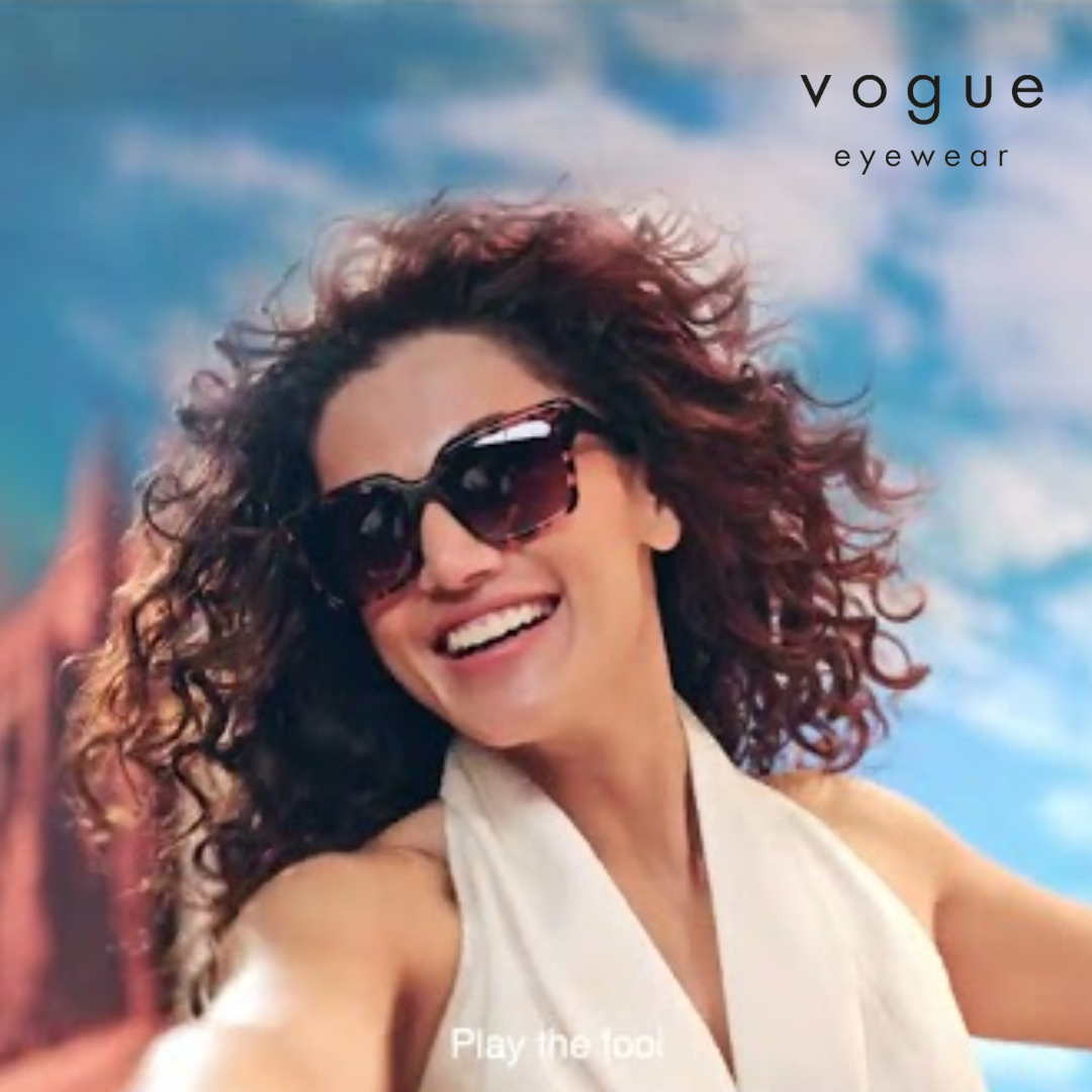 Disecft Keep Playing: Vogue Eyewear and Taapsee Pannu dazzle fans with a new ...